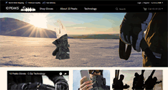 Desktop Screenshot of 10peaksgloves.com